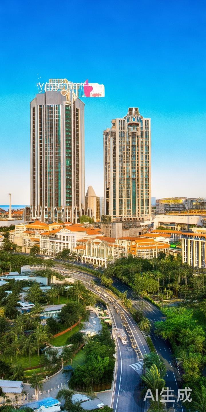 太阳城澳门位于澳门半岛核心区域，地理位置优越，交通